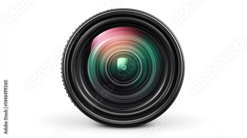 Wallpaper Mural Close-up of a camera lens with aperture blades visible. Torontodigital.ca