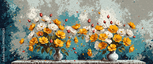 creative abstract painting ...