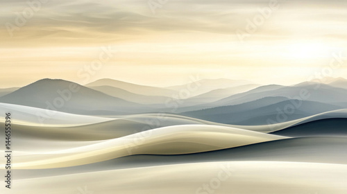 A mountain range with a cloudy sky in the background. The mountains are covered in snow and the sky is overcast