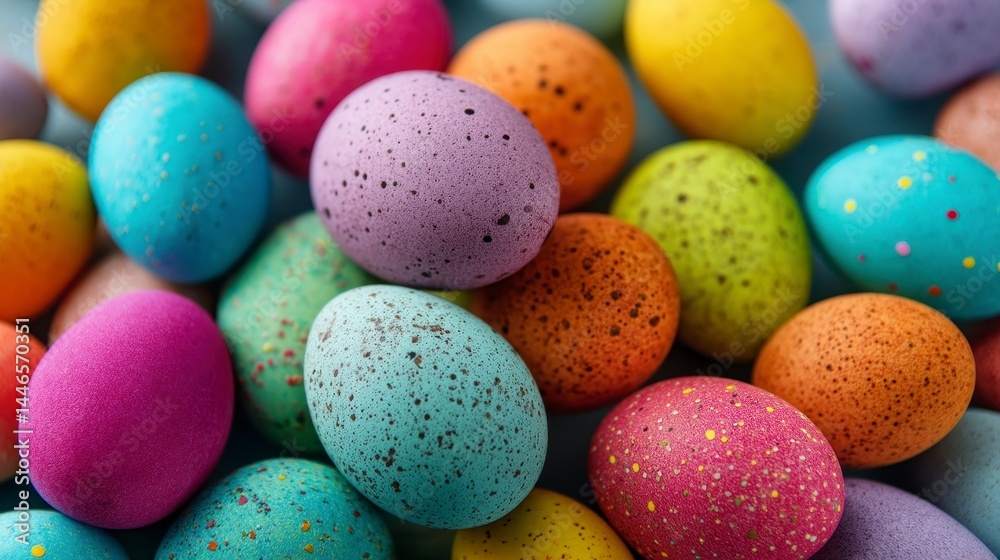 Colorful Easter Egg Variety Colorful Easter Egg Variety