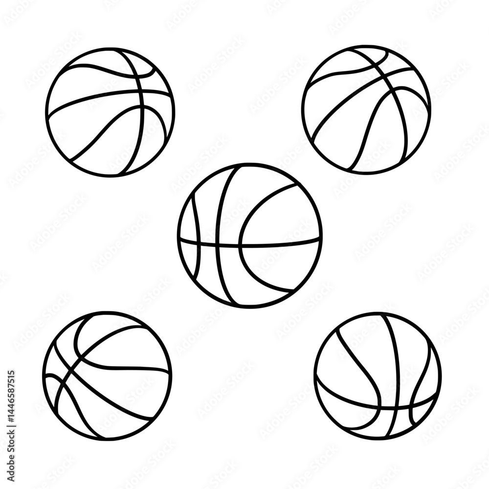 Basketball icon element Basketball icon element