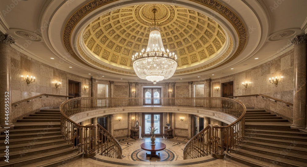 Obraz premium Grand Entrance Hallway - Photo