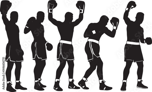 silhouettes of people