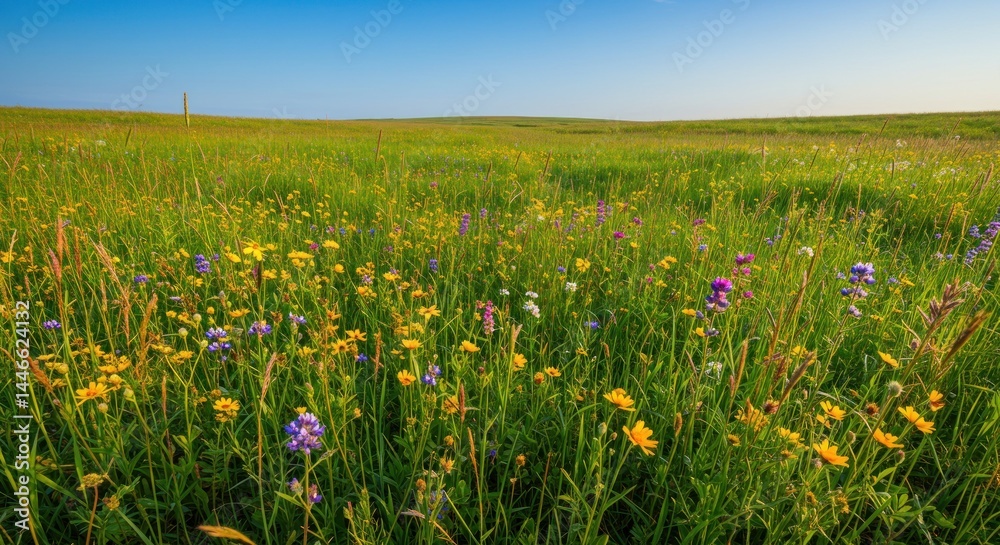 Obraz premium Meadow of wildflowers