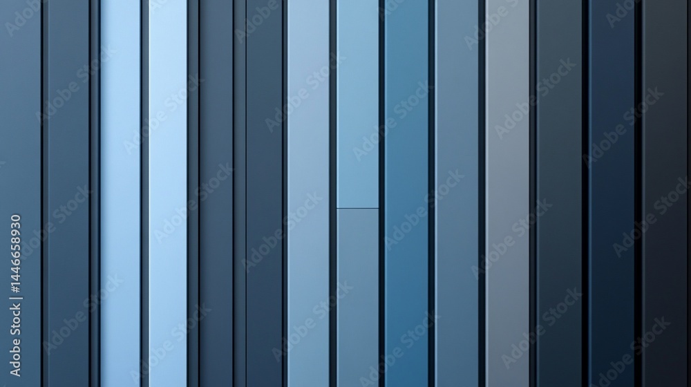 Abstract Gradient: Vertical Blue Tones in a Modern Geometric Pattern Abstract Gradient: Vertical Blue Tones in a Modern Geometric Pattern