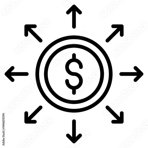 Defi Icon Element For Design