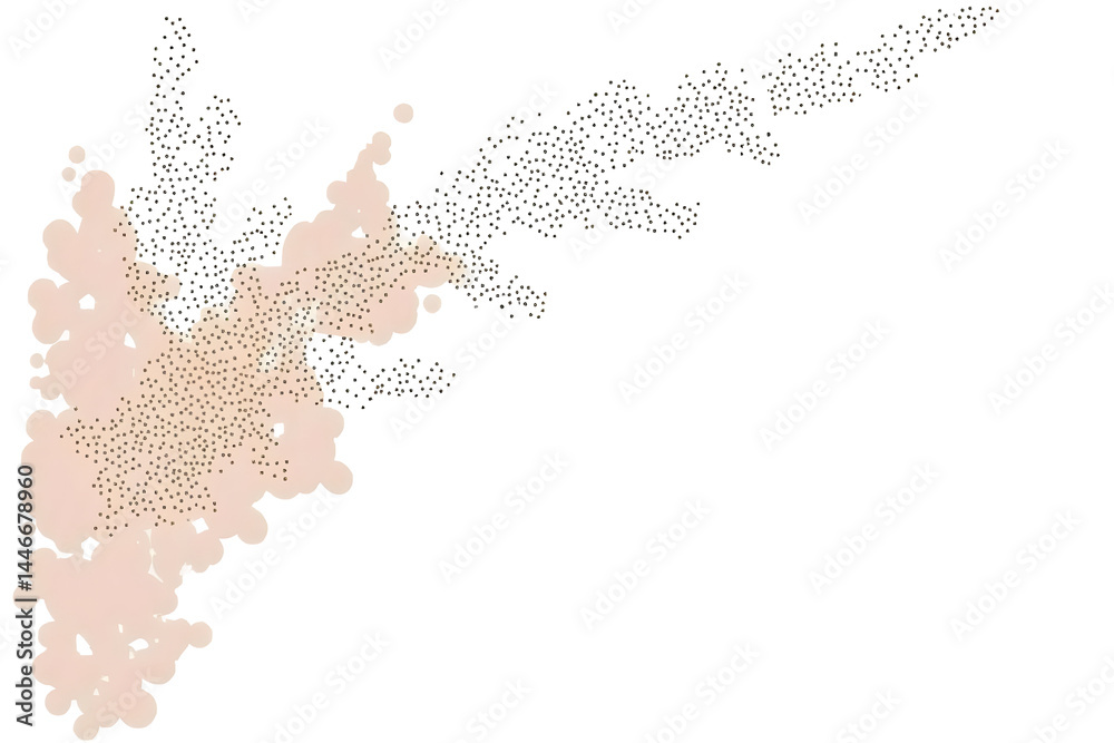 Fototapeta premium Abstract Light Pink Illustration Background With Soft Texture