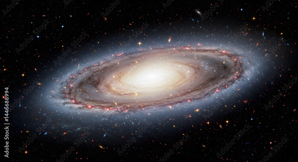 Fototapeta premium galaxy in space