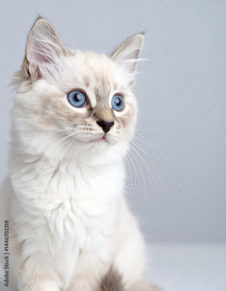 かわいい子猫の記念写真 かわいい子猫の記念写真