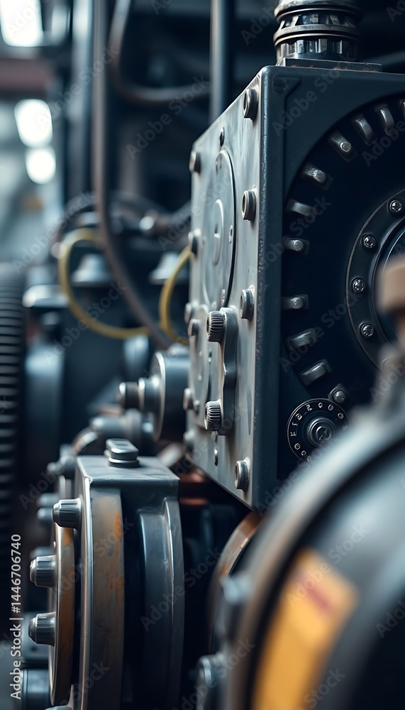 close up of a machine with many gears close up of a machine with many gears