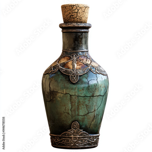 antique wine bottle