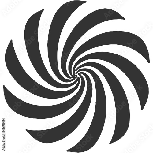 Unbroken Loops Vintage Illustration Vector