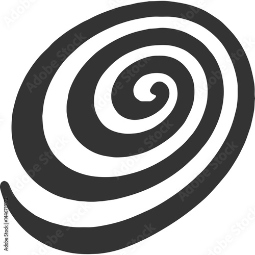 Unbroken Loops Vintage Illustration Vector