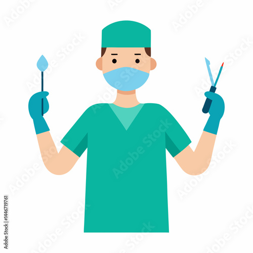 doctor with syringe