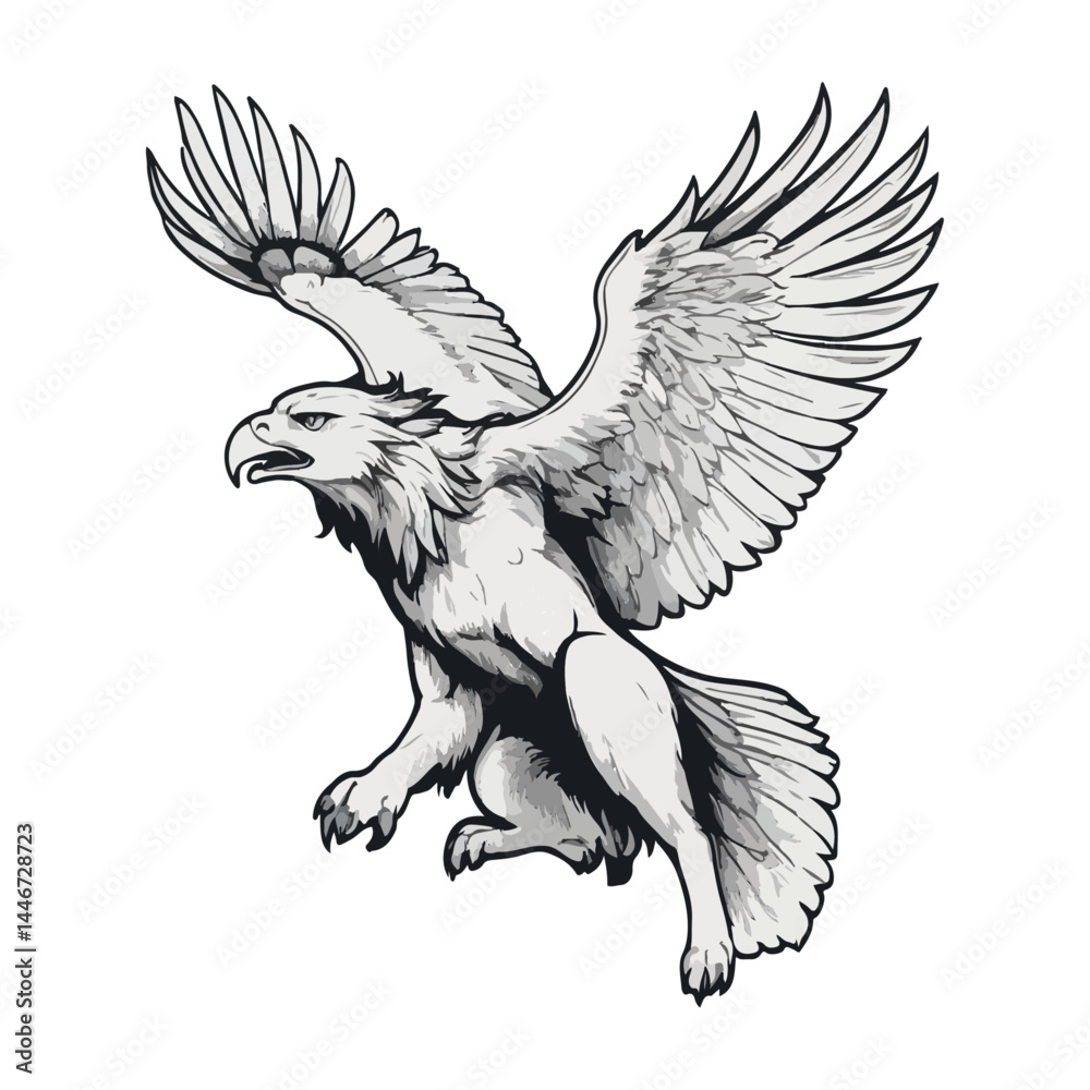 Obraz premium Flight of Eagle