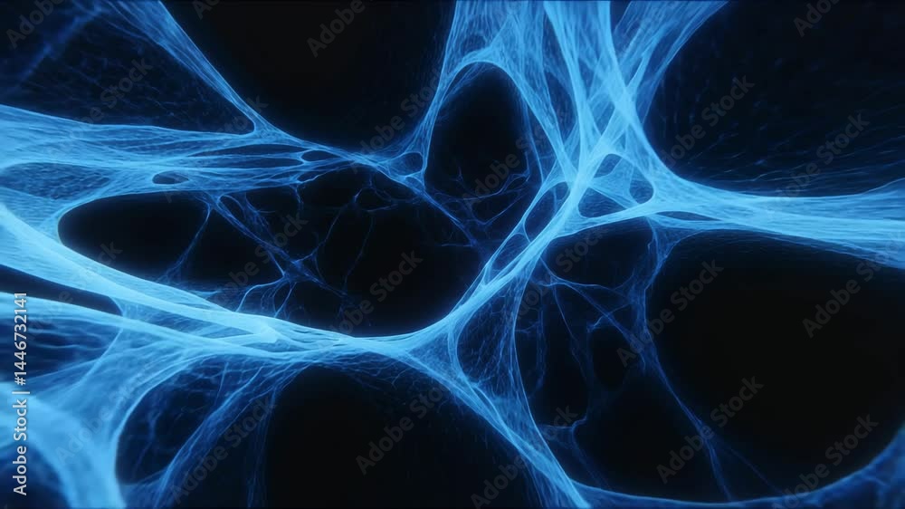 Abstract blue network design illustrating intricate connections and modern technology. Abstract blue network design illustrating intricate connections and modern technology.