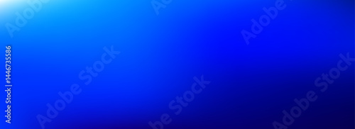 Deep blue sea gradient wallpaper. Abstract dark navy underwater background. Blurred ocean backdrop for presentation, banner, brochure, poster, booklet. Deep water or night sky concept design. Vector