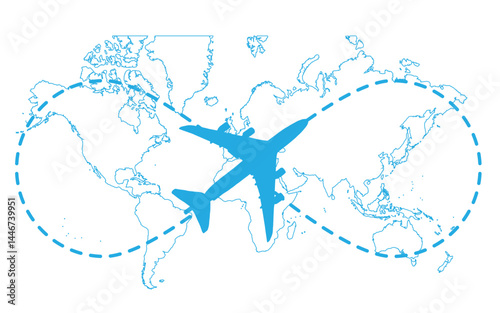 Airline travel, reaching destinations for business and leisure, Airline business and intercontinental travel