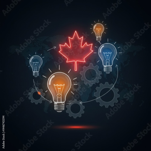 Canadian Innovation Global Ideas Network:  Bright Minds Powering Technological Advancement photo