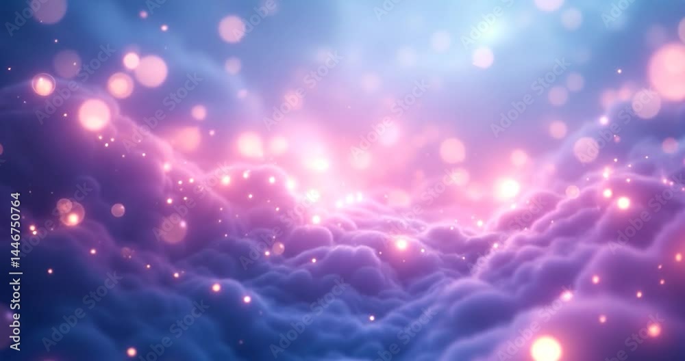 abstract background with stars
