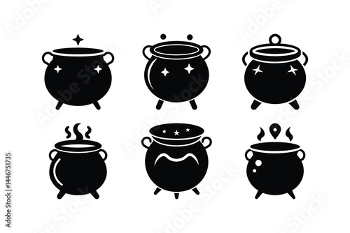 set of pots