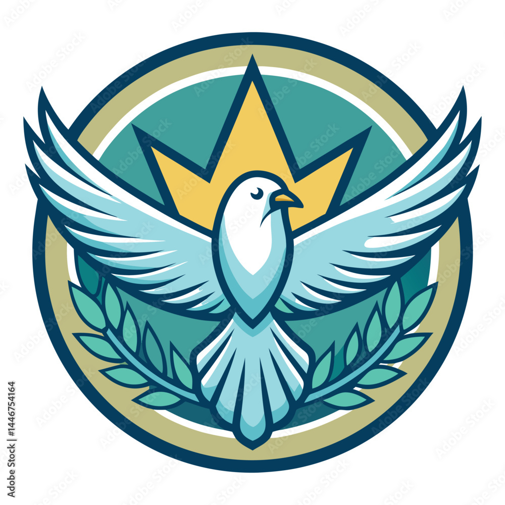 Obraz premium Dove-logo 