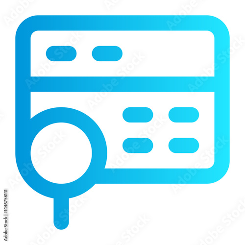 icon seo with style gradient