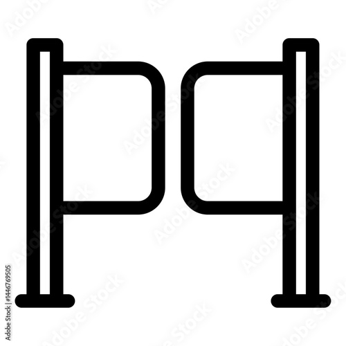 entrance gate icon