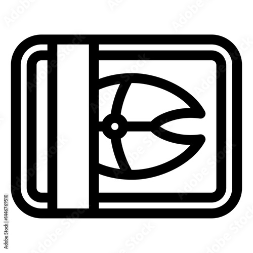 salmon filet icon