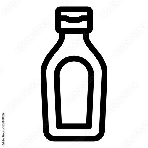 bottle of ketchup icon