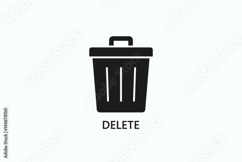 Delete Icon Or Logo Isolated Illustration