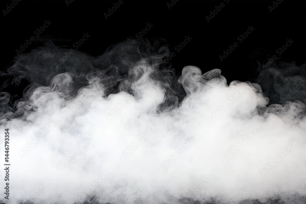 Naklejka premium Abstract smoke plumes