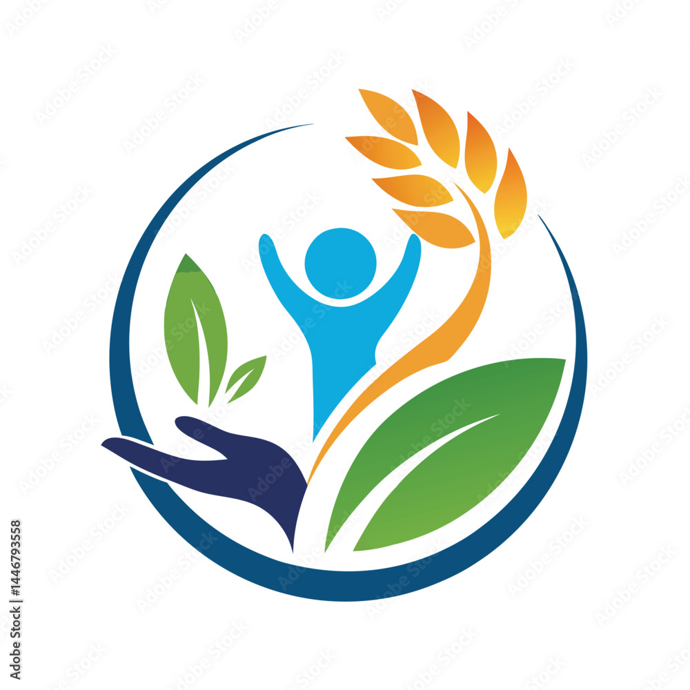 Obraz premium Logo-for-human-welfare-organization 
