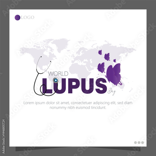 World Lupus Day, observed on May 10th, raises awareness about lupus.
