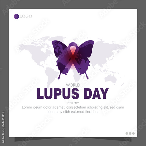 World Lupus Day, observed on May 10th, raises awareness about lupus.
