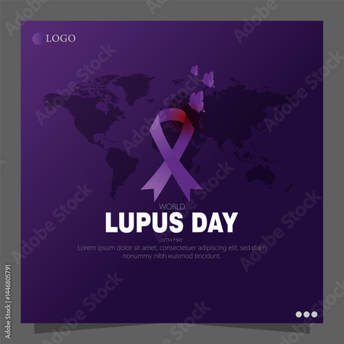 World Lupus Day, observed on May 10th, raises awareness about lupus.