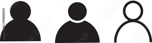 User profile login icon. invalid user profile symbol. Warning, alert and issue user icon. User profile icon in trendy flat sign design.
