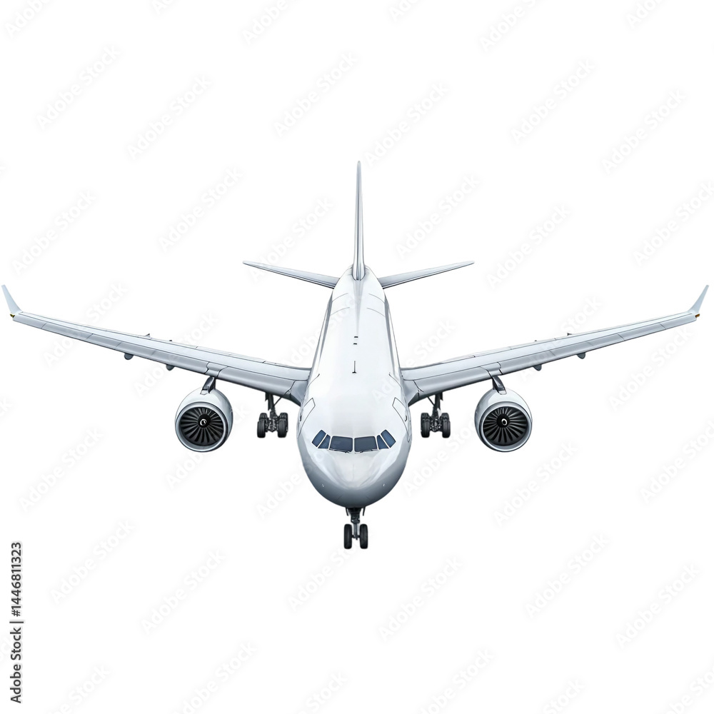 Airbus A330-200 Airplane Image High-Resolution Stock Photo [Transparent Background PNG]