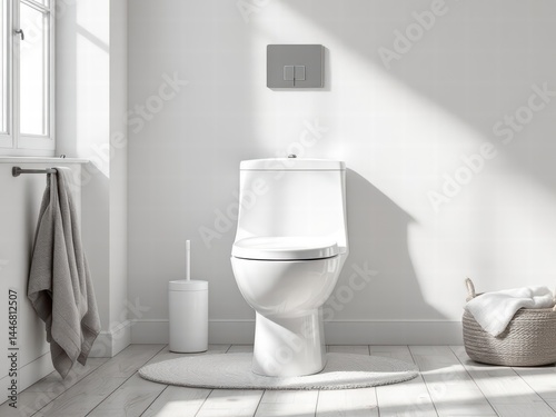 Natural Light in Modern Bathroom