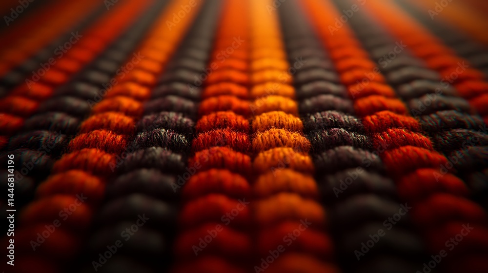 Obraz premium Closeup textured fabric pattern