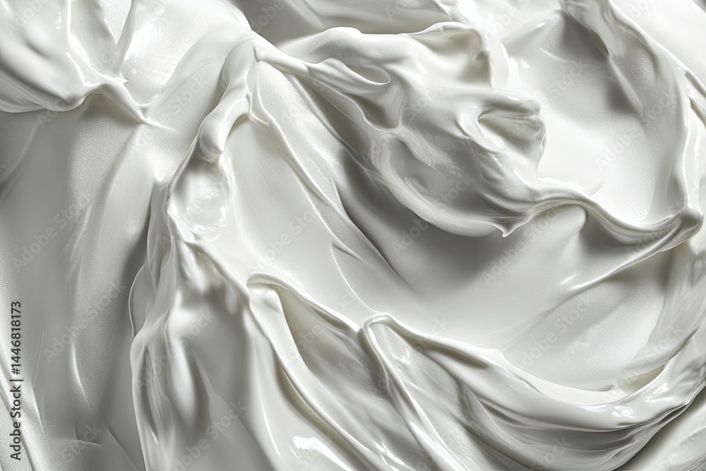 Obraz premium Creamy texture close-up