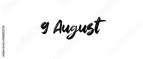 Motivational month name text for printing items, T-shirts, and mug printing.