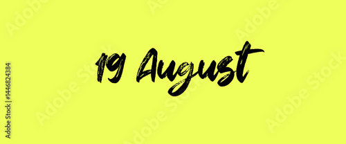 Motivational month name text for printing items, T-shirts, and mug printing.