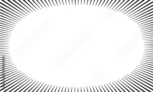 Concentrated lines, manga, effect lines background material