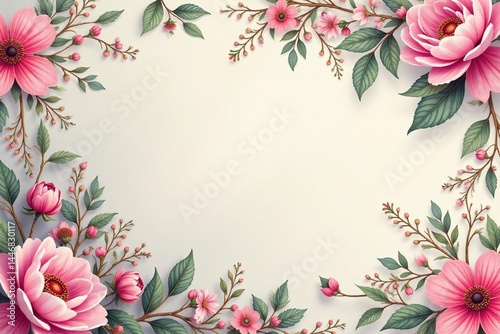 Delicate paisley floral print, soft pastel hues, romantic, elegant