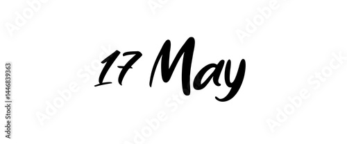 Month name text design art typography designs for prints, posters, cards, t shirt, coffee mug hoodies etc.