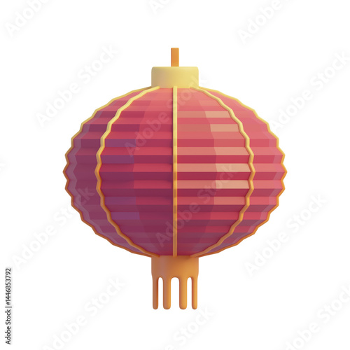 3d chinese lantern