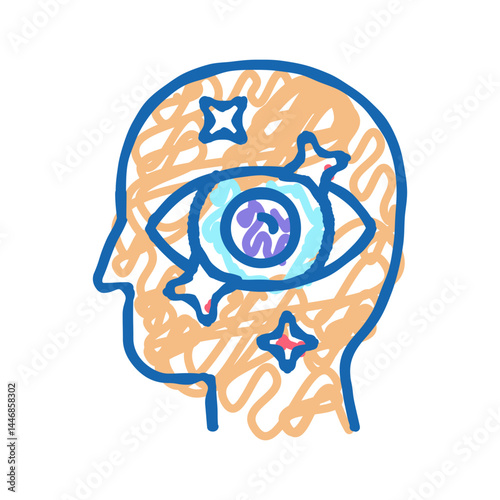 aesthetics philosophy icon doodle illustration