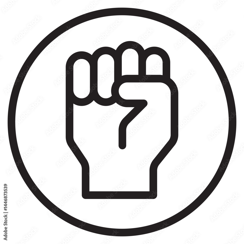 Obraz premium Power icon in vector illustration