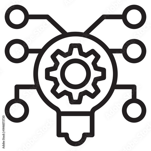 Innovation icon in vector illustration